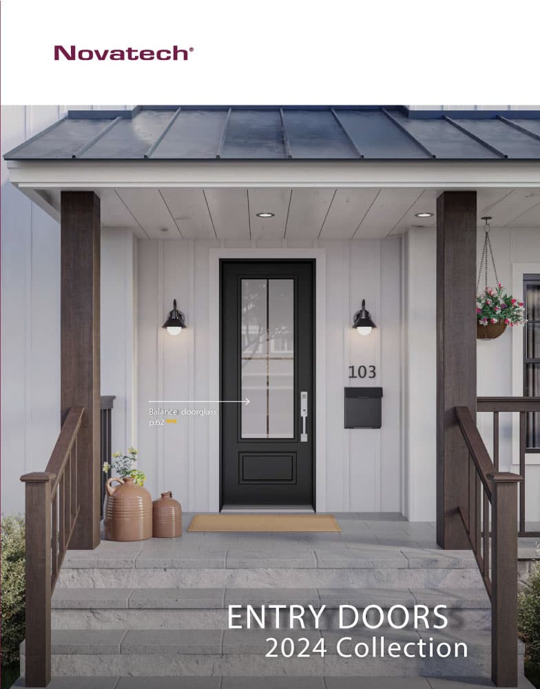 Novatech entry doors catalog cover